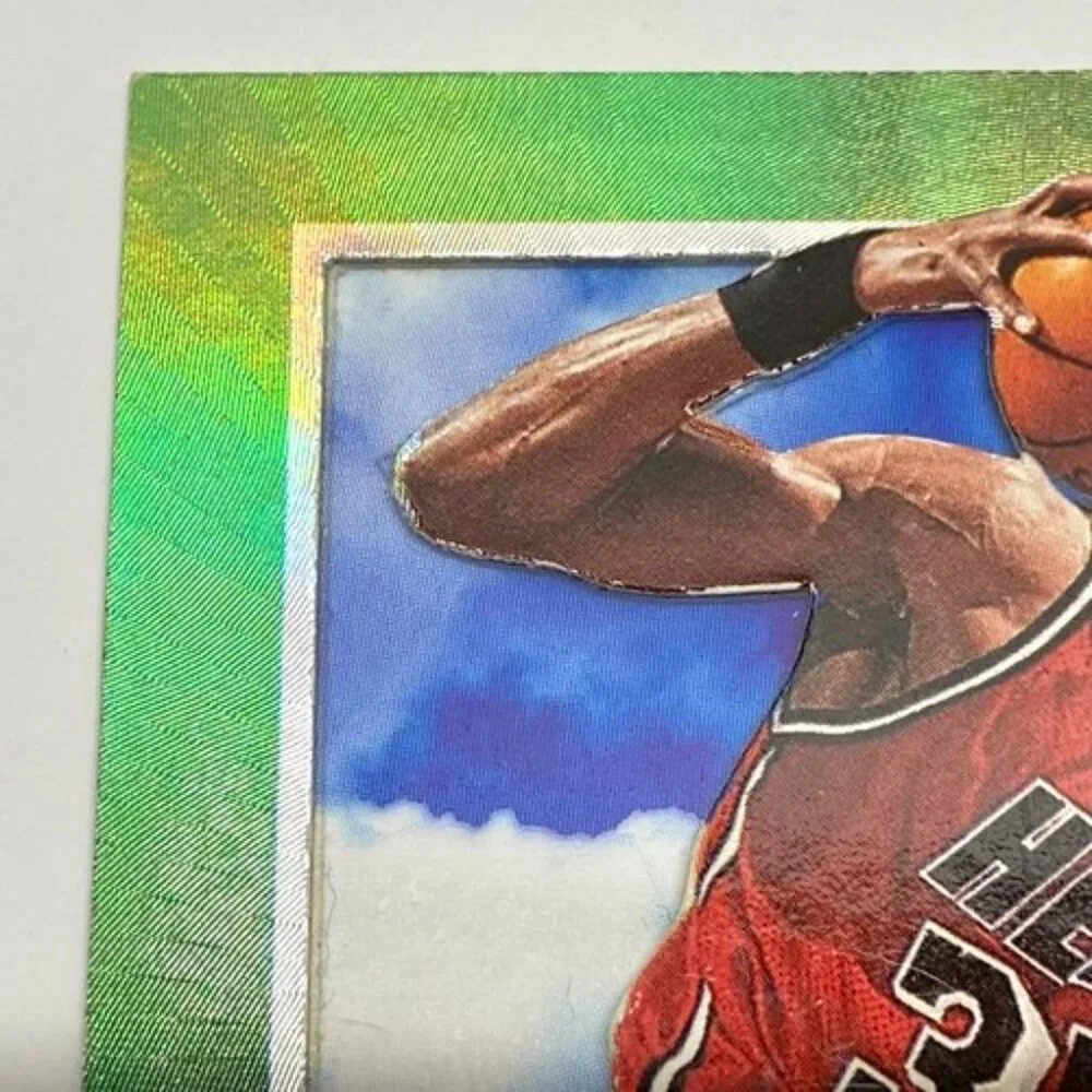 Vintage Skybox 1996-97 E-X2000 Alonzo Mourning NBA Card 36 Miami‎ Heat Rare READ